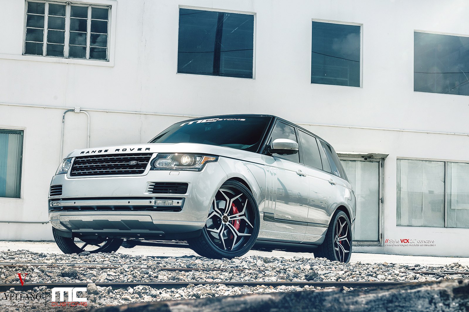 range, Rover, Vellano, Wheels, Tuning, Cars, Grey Wallpaper