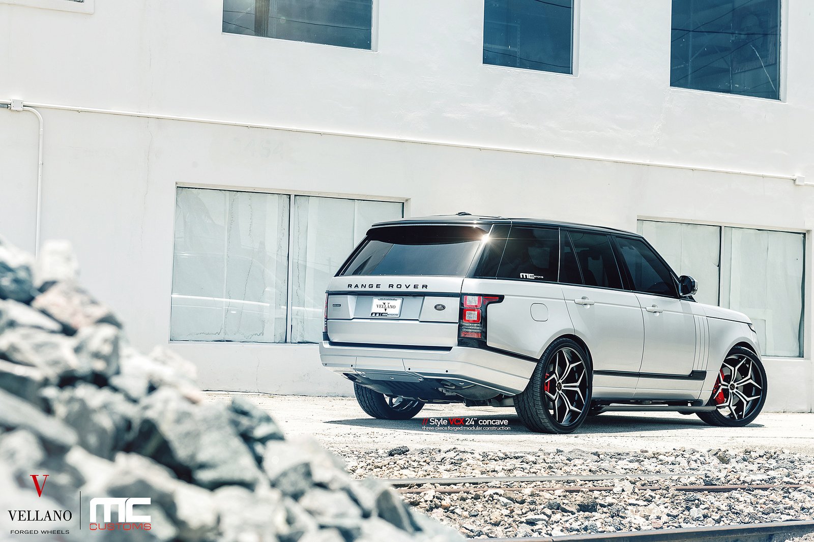 range, Rover, Vellano, Wheels, Tuning, Cars, Grey Wallpaper