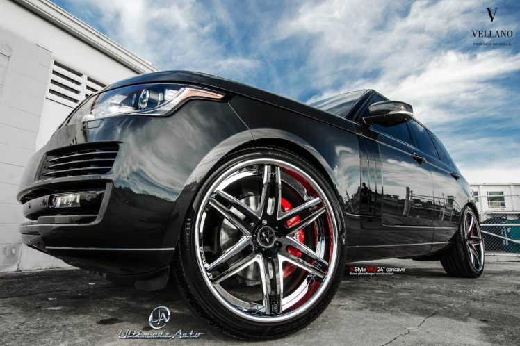 cars, Black, Range, Rover, Tuning, Vellano, Wheels HD Wallpaper Desktop Background