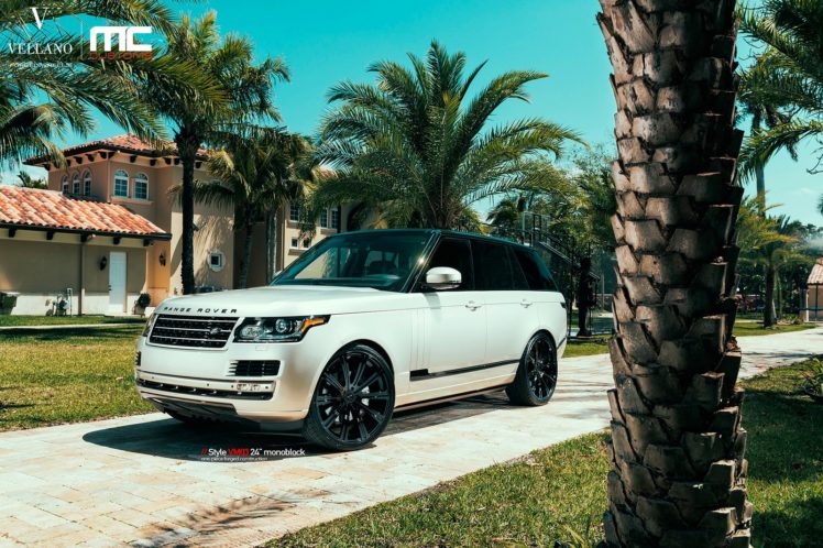 cars, Range, Rover, White, Tuning, Vellano, Wheels HD Wallpaper Desktop Background