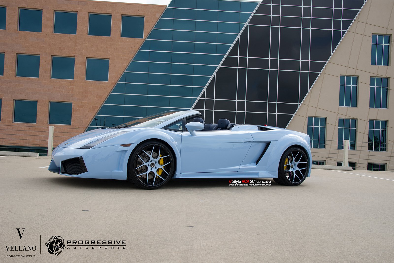 lamborghini, Gallardo, Blue, Spider, Vellano, Wheels, Tuning, Cars Wallpaper