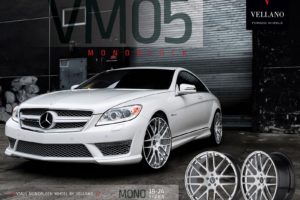 mercedes, Cl63, Amg, White, Vellano, Wheels, Tuning, Cars