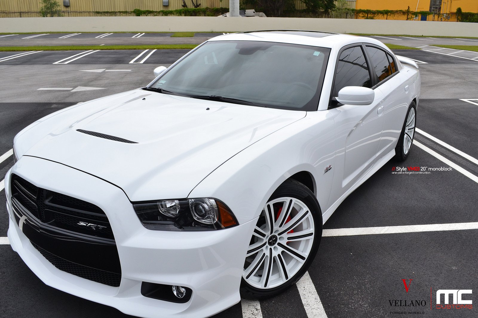 dodge, Charger, White, Vellano, Wheels, Tuning, Cars Wallpaper