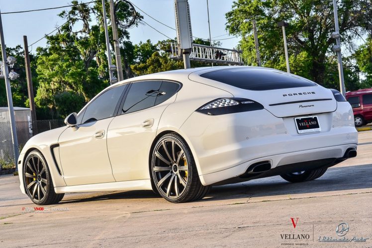 porsche, Panamera, White, Vellano, Wheels, Tuning, Cars HD Wallpaper Desktop Background