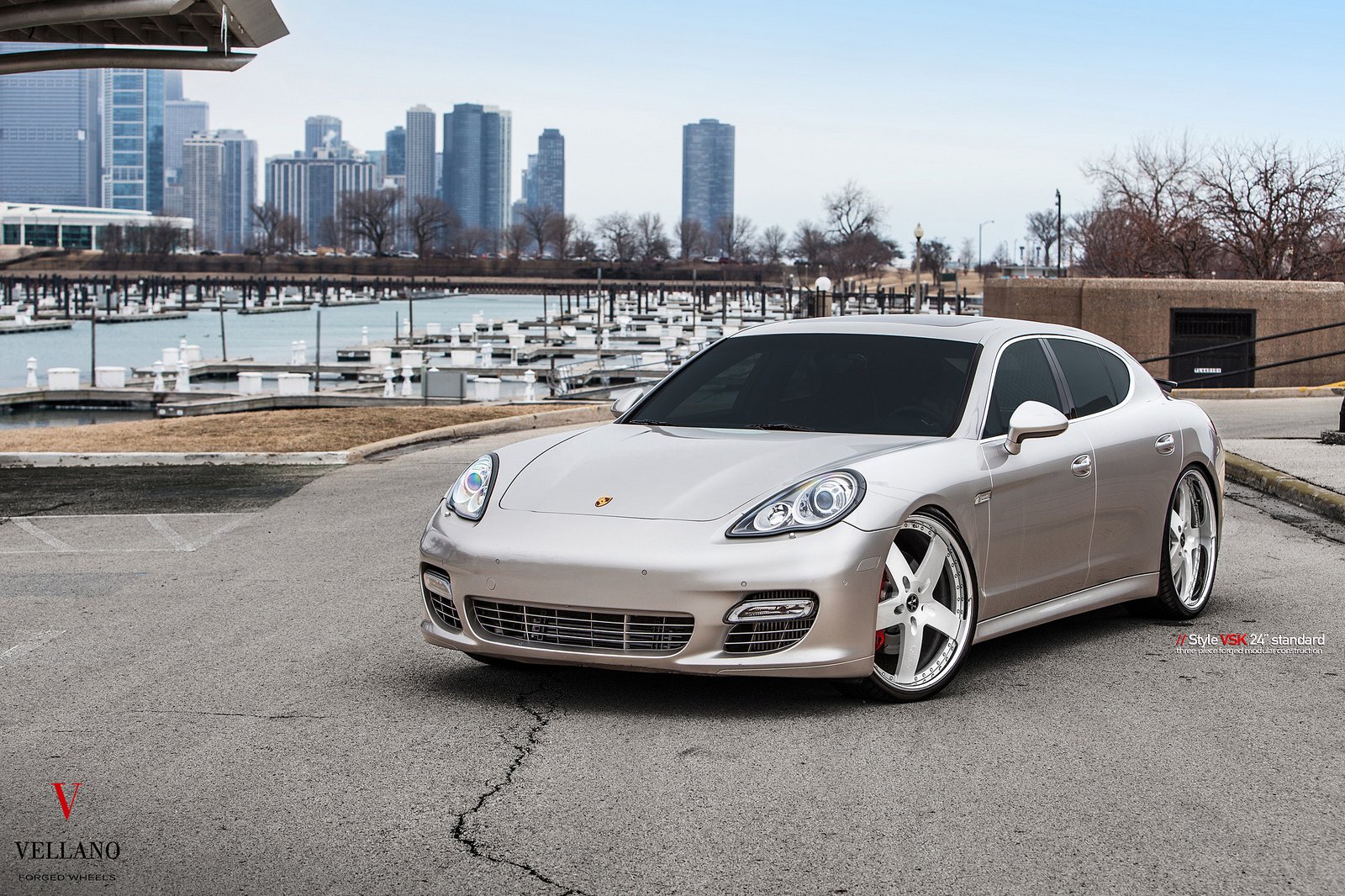 porsche, Panamera, Grey, Vellano, Wheels, Tuning, Cars Wallpaper