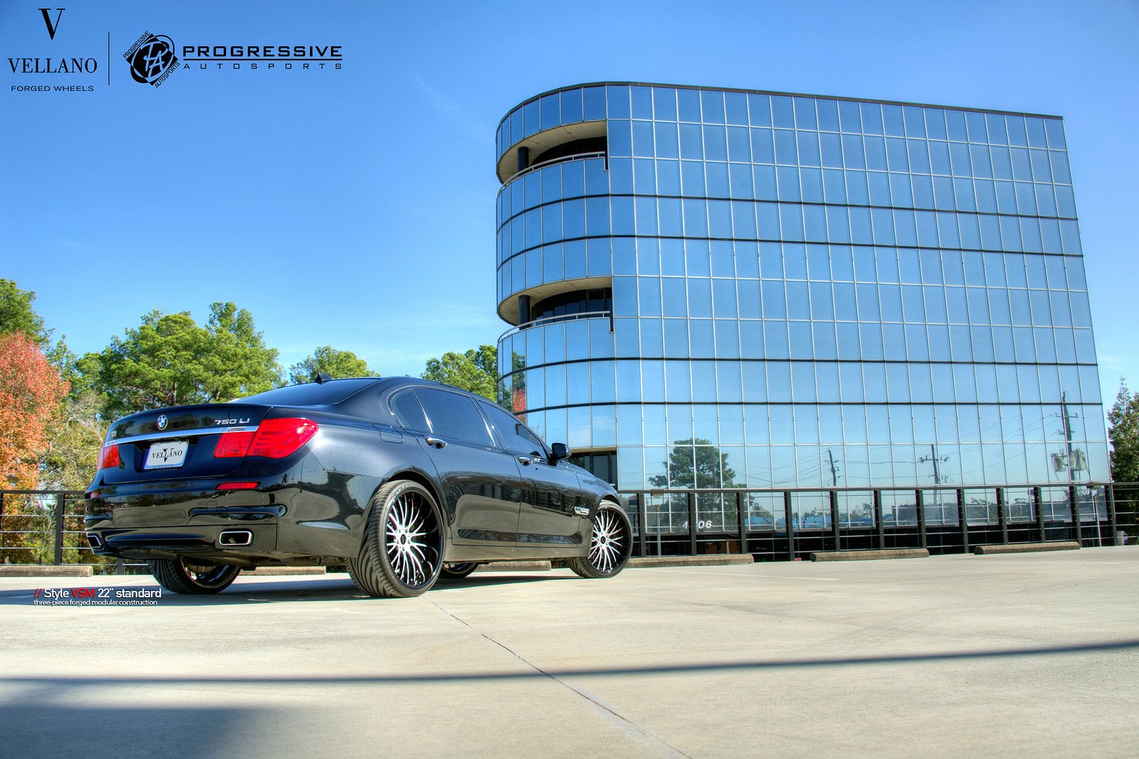bmw, 750li, Vellano, Wheels, Tuning, Cars, Black Wallpaper