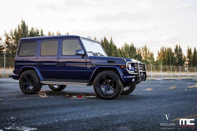 mercedes, G550, Blue, Suv, Vellano, Wheels, Tuning, Cars HD Wallpaper Desktop Background