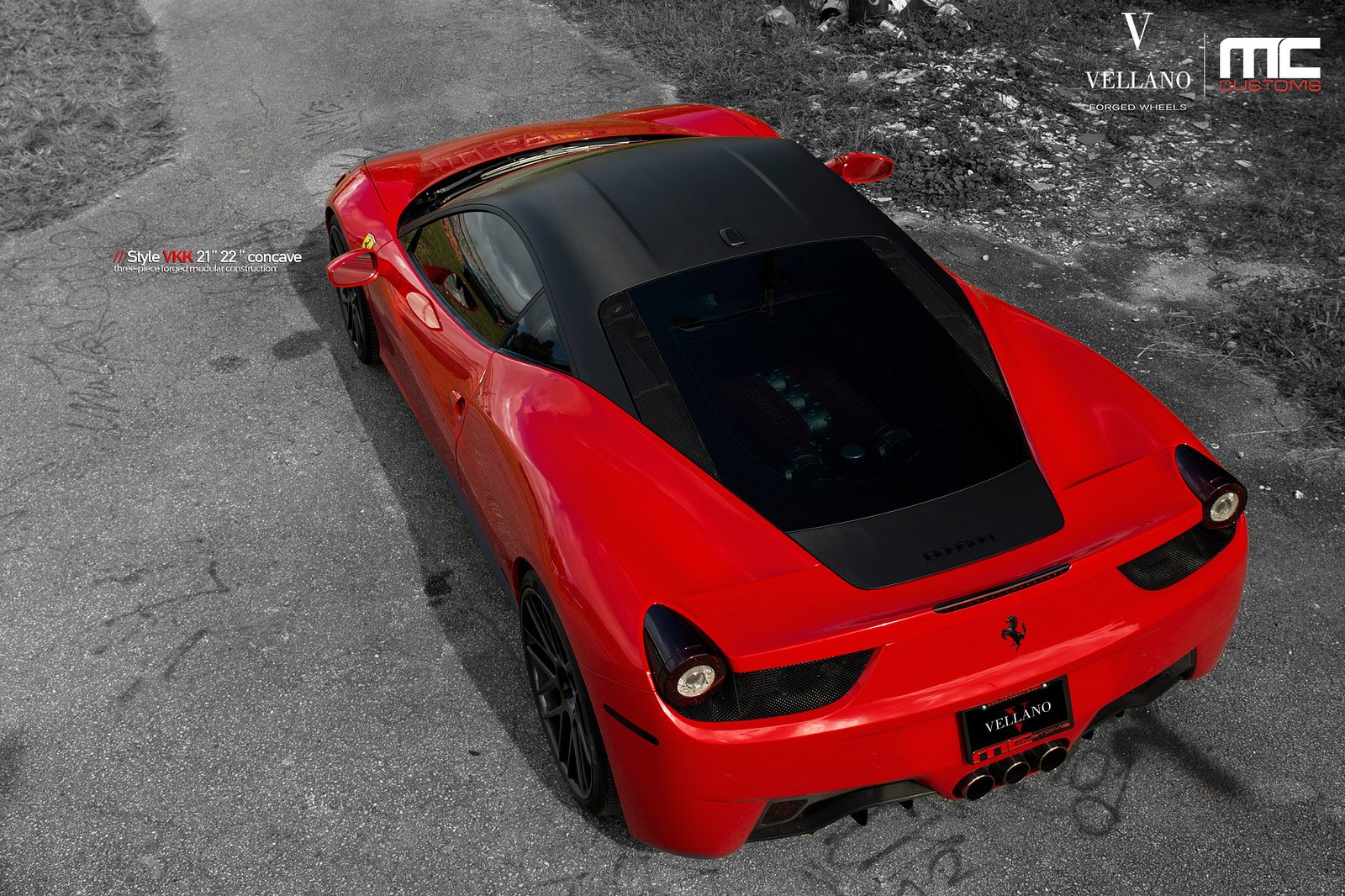 ferrari, 458, Italia, Red, Vellano, Wheels, Tuning, Cars Wallpaper