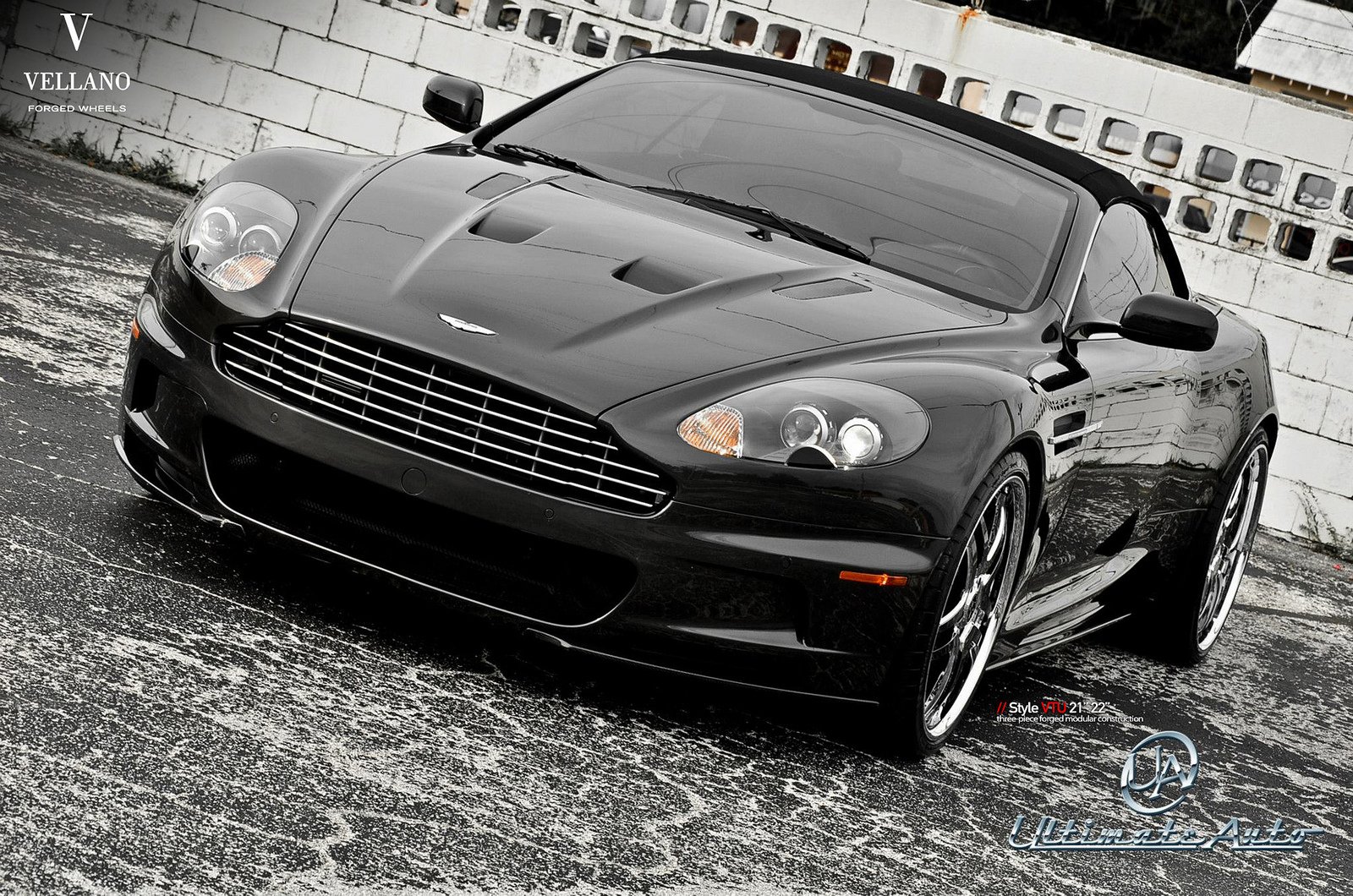 aston, Martin, Dbs, Convertible, Vellano, Wheels, Tuning, Cars Wallpaper