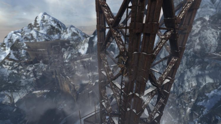 tomb, Raider, Lara, Croft, Mountains, Snow, Cold HD Wallpaper Desktop Background