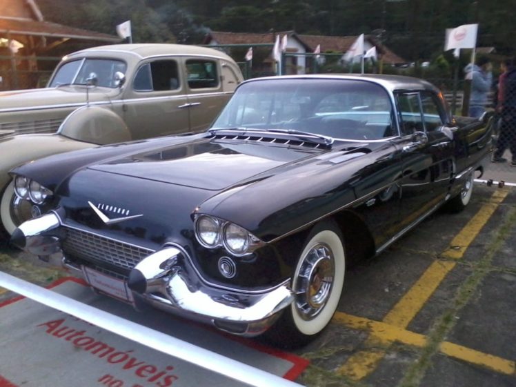 1957, Cadillac, Eldorado, Brougham, Luxury, Retro, Classi HD Wallpaper Desktop Background