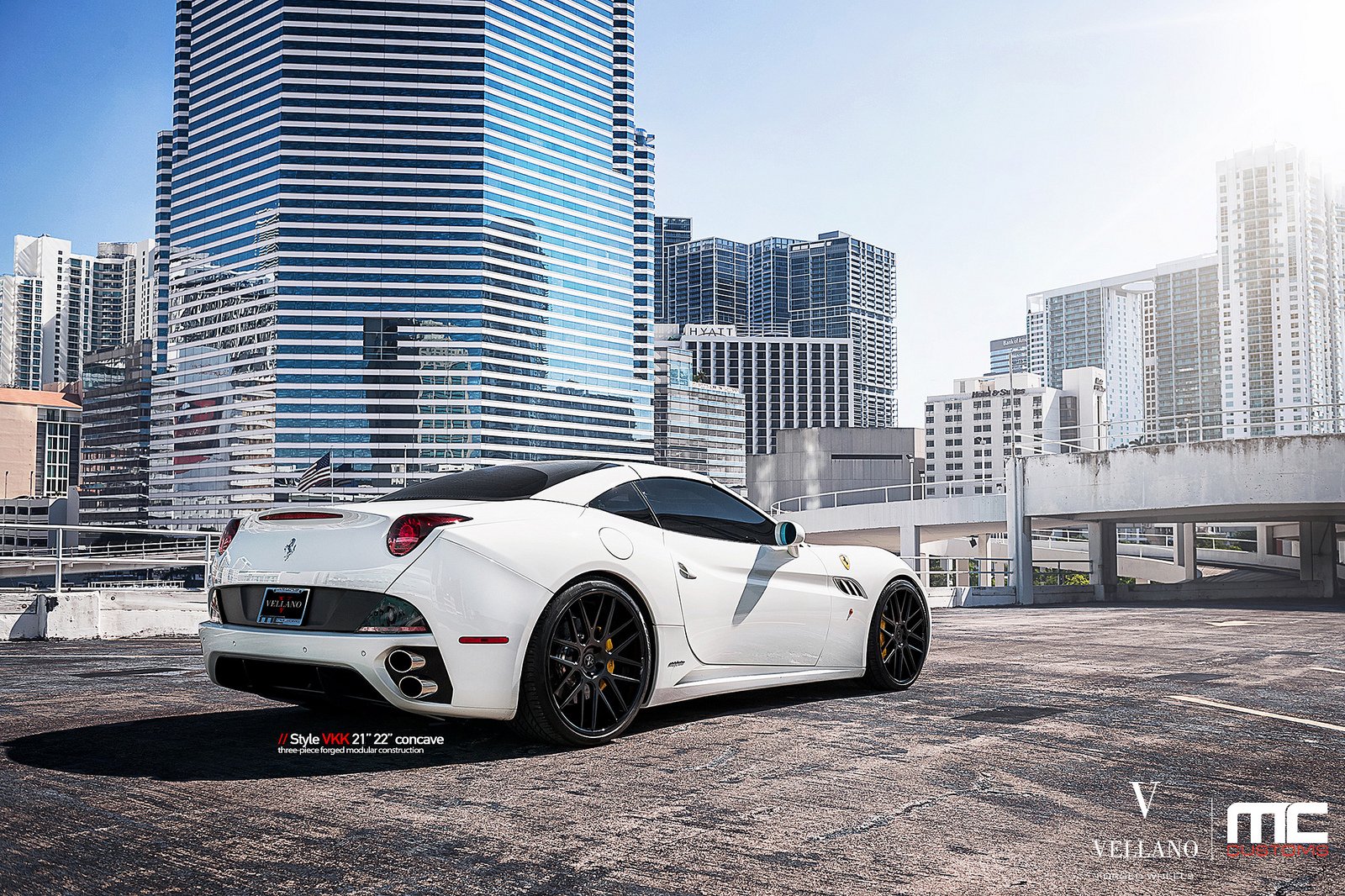 ferrari, California, White, Vellano, Wheels, Tuning, Cars Wallpaper