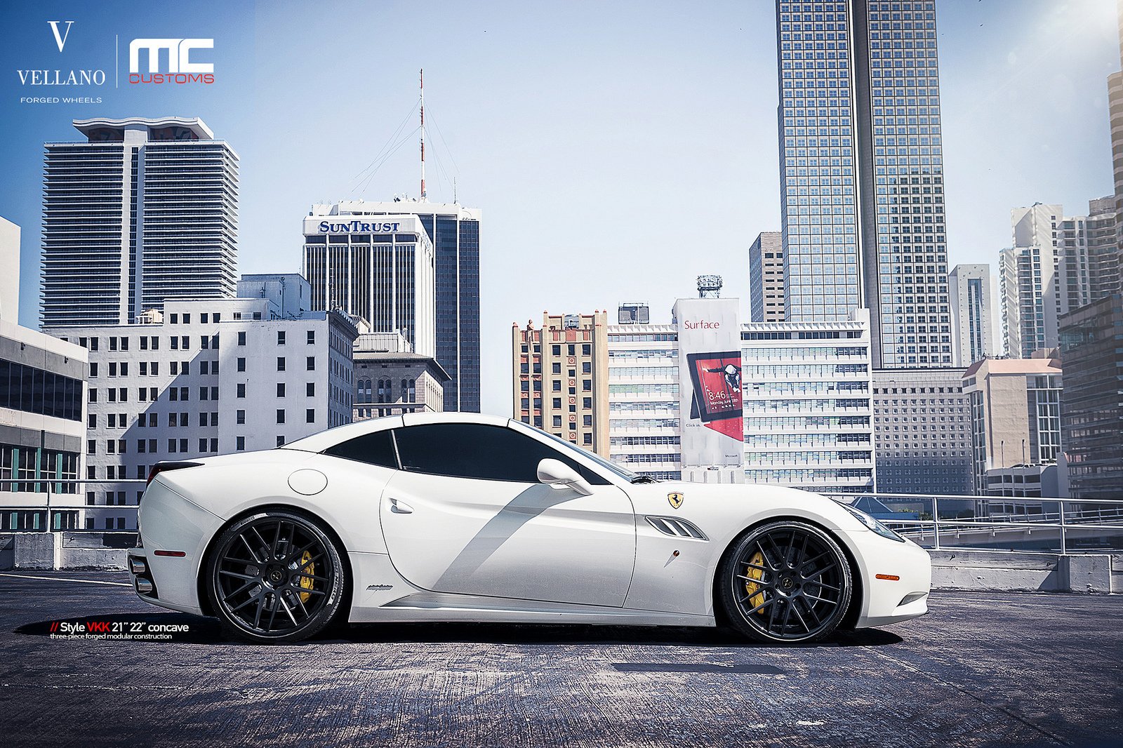 ferrari, California, White, Vellano, Wheels, Tuning, Cars Wallpaper