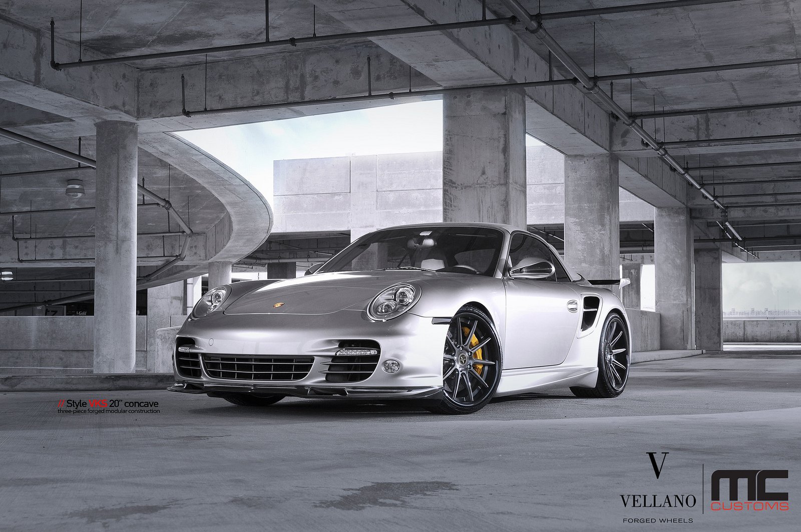 porsche, 997, Turbo, Convertible, Grey, Vellano, Wheels, Tuning, Supercars Wallpaper