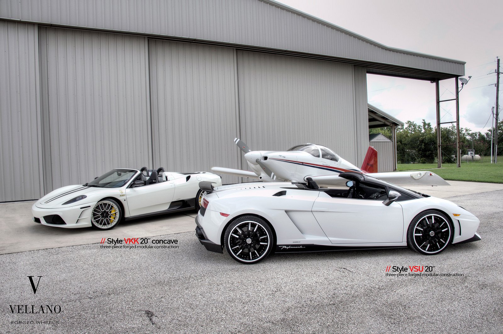lamborghini, Gallardo, Spider, White, Vellano, Wheels, Tuning, Supercars Wallpaper