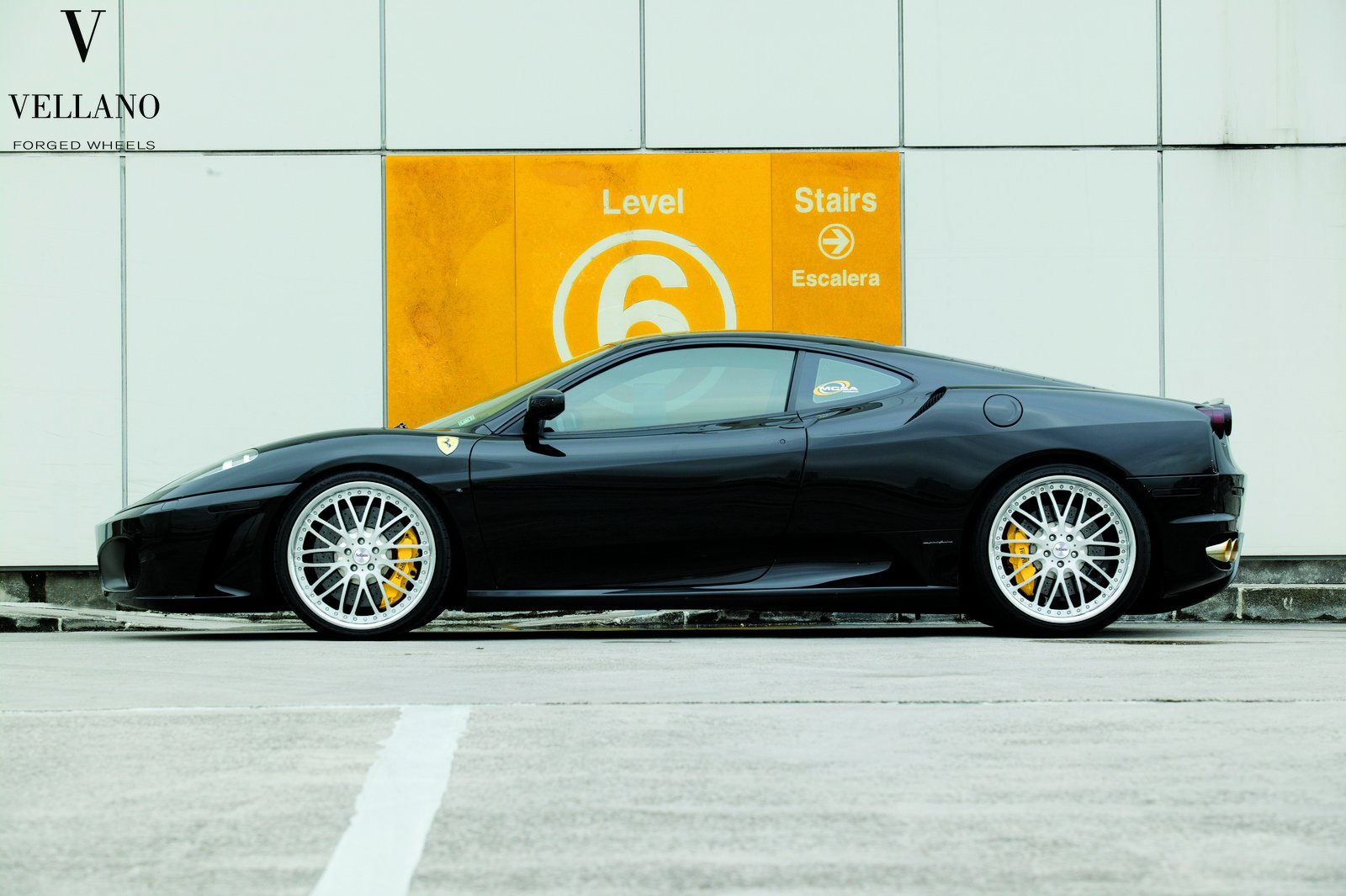 ferrari, F430, Black, Vellano, Wheels, Tuning, Supercars Wallpaper