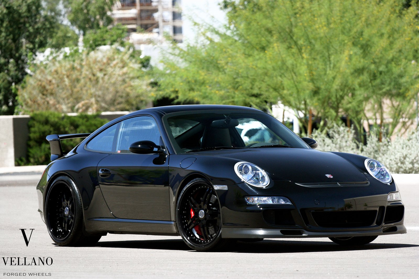 porsche, 997, Gt3, Black, Vellano, Wheels, Tuning, Supercars Wallpaper
