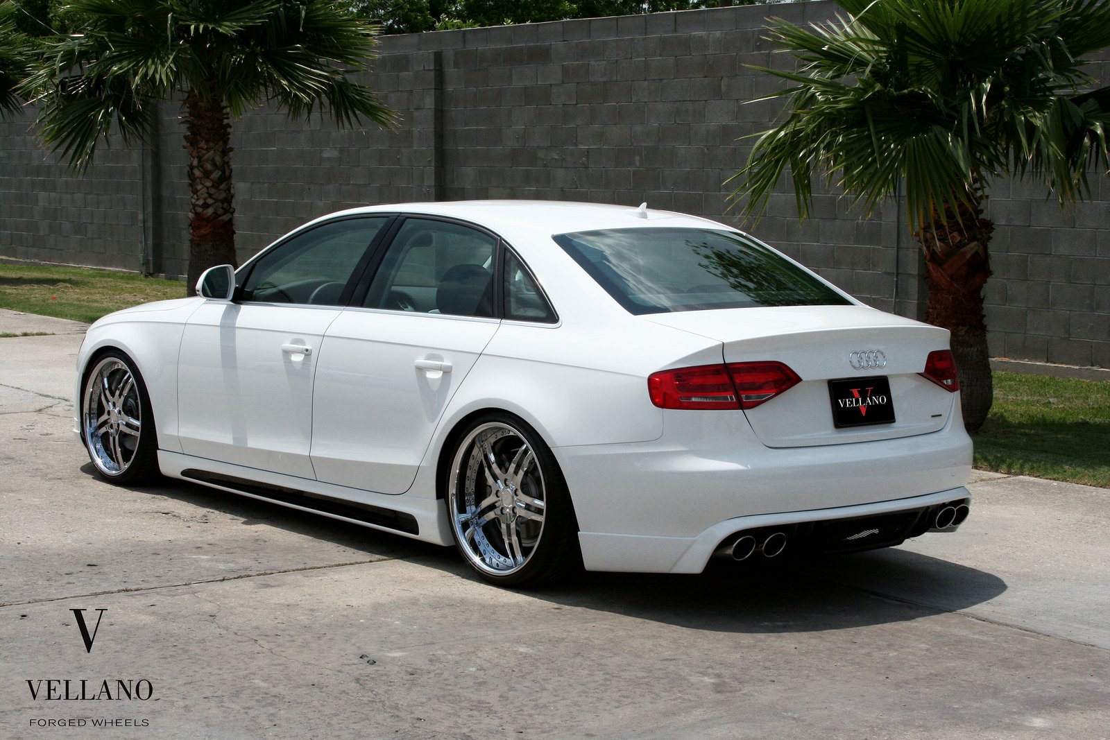audi, A4, White, Germany, Vellano, Wheels, Tuning, Cars Wallpaper
