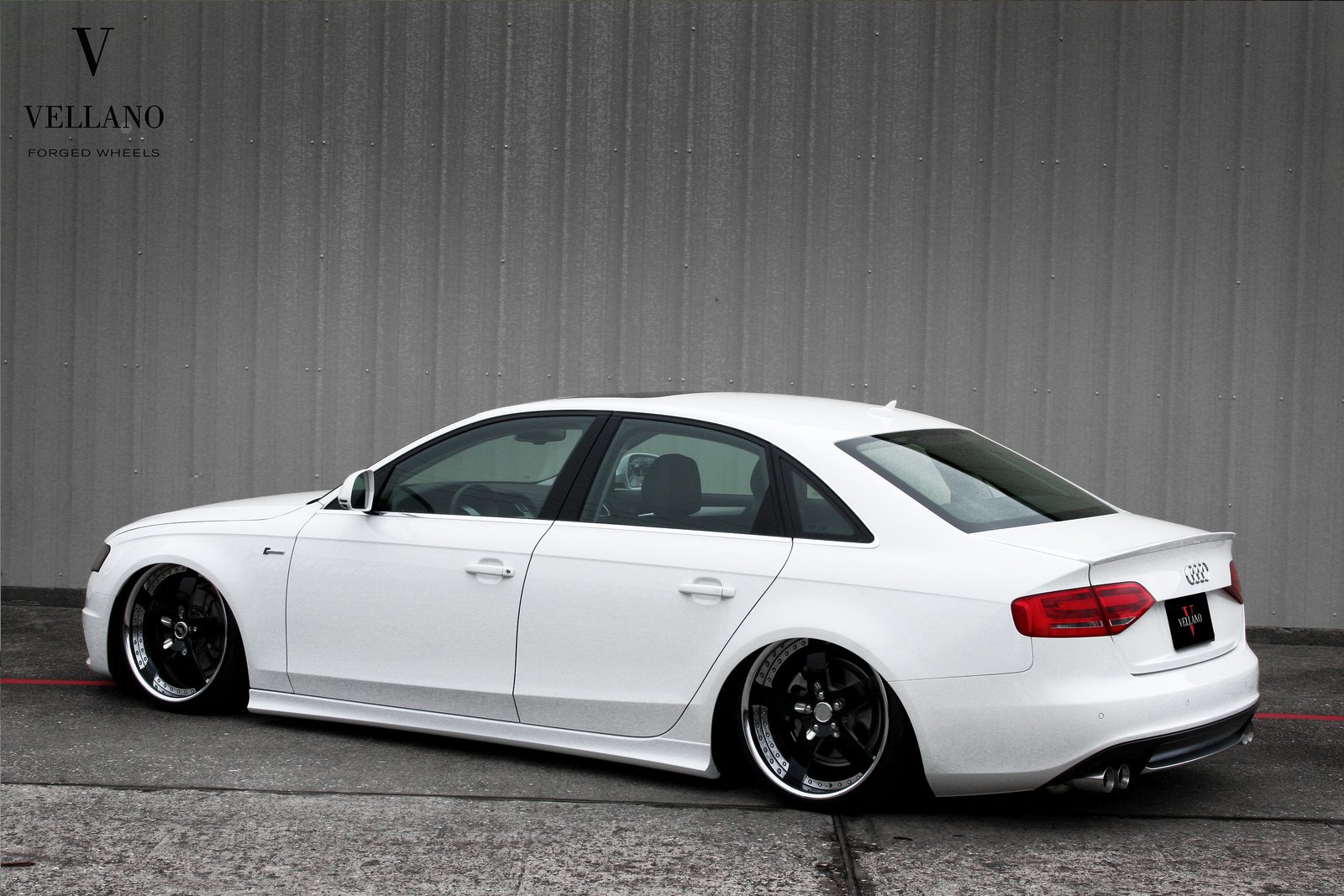 audi, A4, White, Germany, Vellano, Wheels, Tuning, Cars Wallpaper