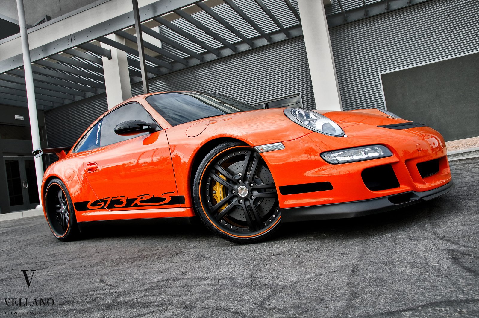 porsche, 997, Gt3, Rs, Germany, Orange, Vellano, Wheels, Tuning, Supercars Wallpaper