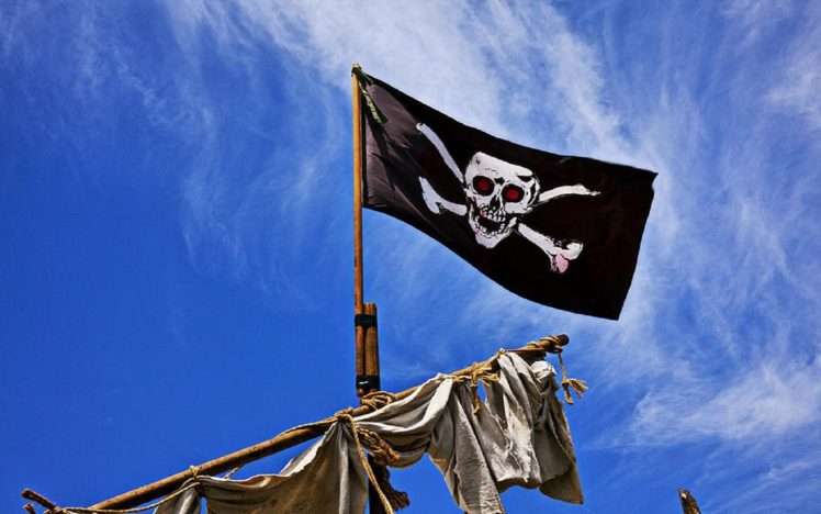 pirate, Ship, Flag HD Wallpaper Desktop Background