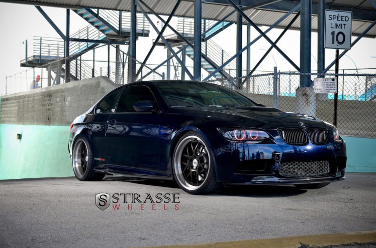 bmw, M3, E92, Blue, Germany, Strasse, Wheels, Tuning, Cars HD Wallpaper Desktop Background