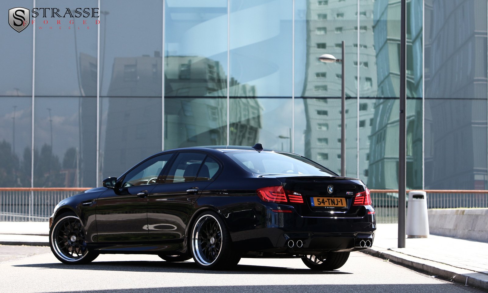 bmw, M5, F10, Blue, Germany, Strasse, Wheels, Tuning, Cars Wallpaper