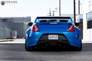 supercharged, 370z, Nissan, Japan, Blue, Strasse, Wheels, Tuning, Cars