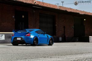 supercharged, 370z, Nissan, Japan, Blue, Strasse, Wheels, Tuning, Cars