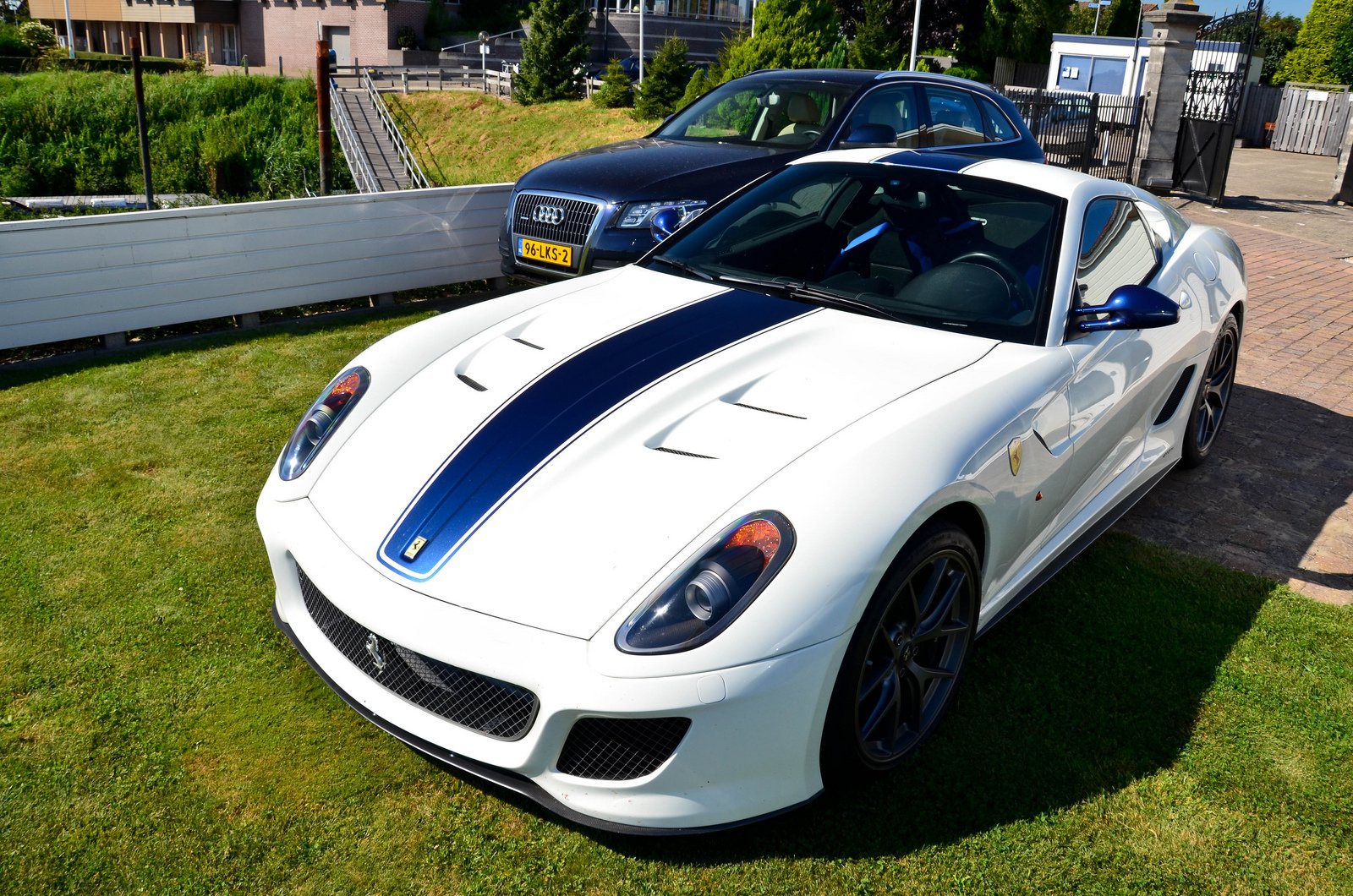 599, Ferrari, White, Gto, Supercars Wallpaper