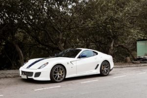 599, Ferrari, White, Gto, Supercars