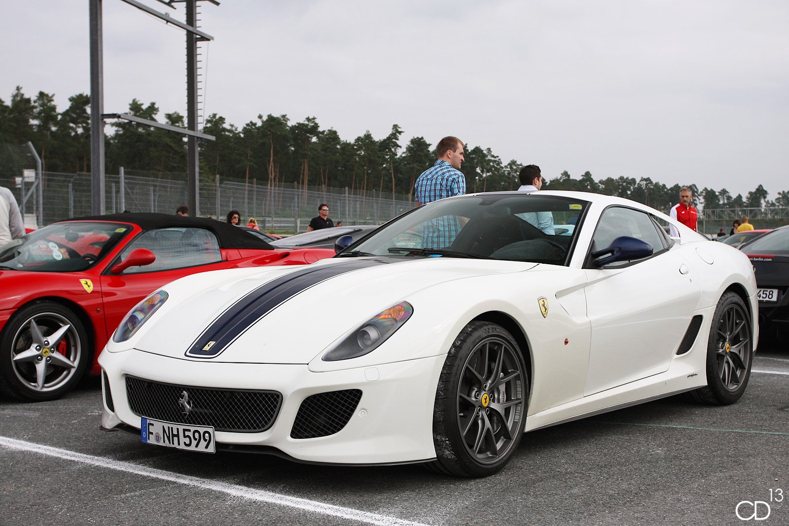 599, Ferrari, White, Gto, Supercars Wallpaper