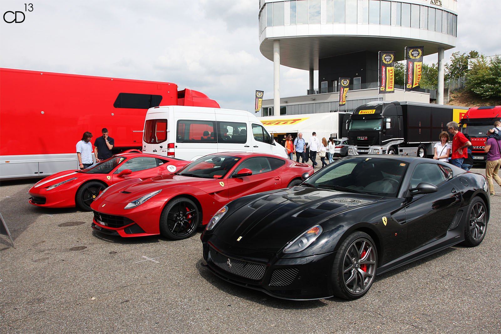 599, Ferrari, Gto, Supercars, Black Wallpaper