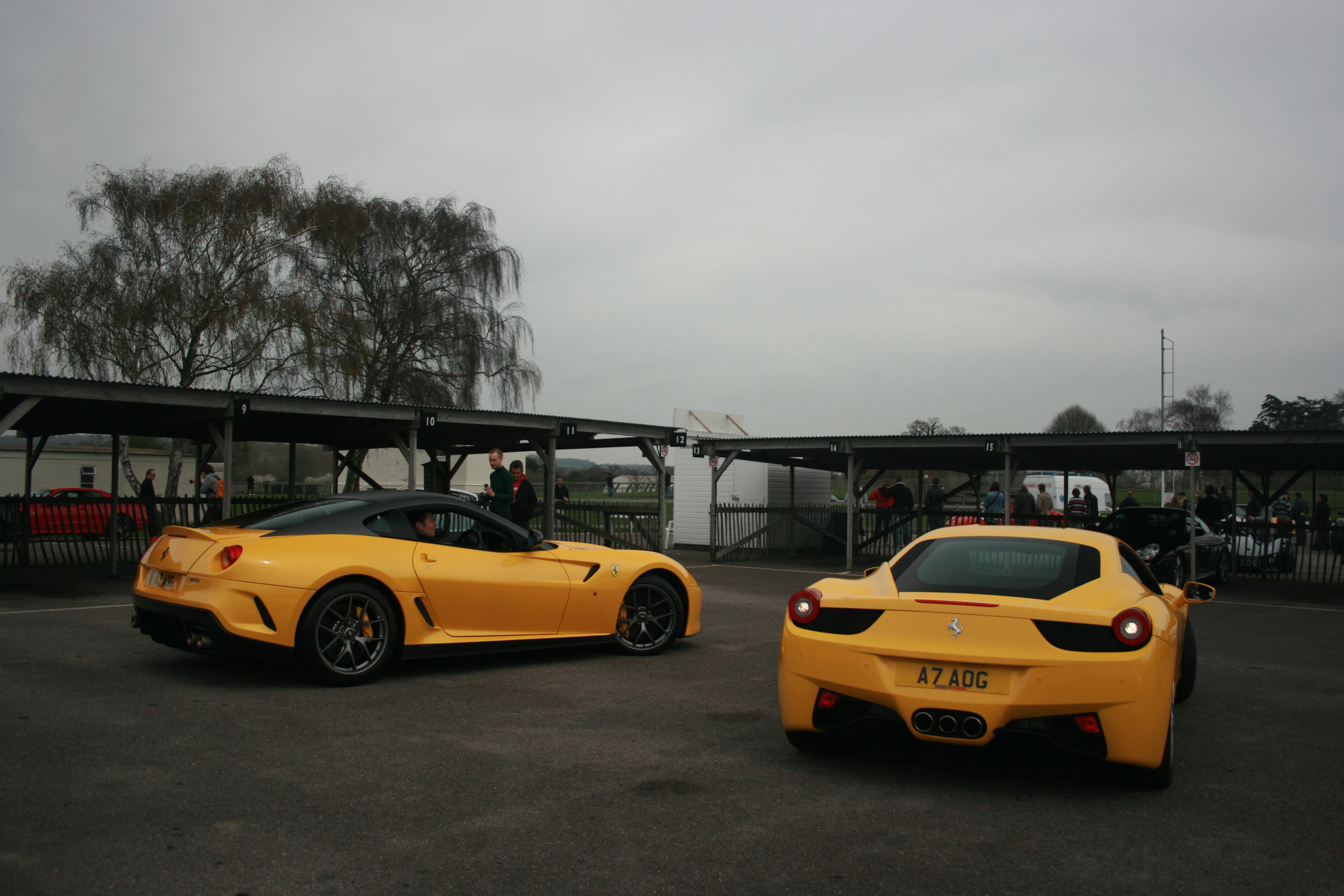 ferrari, 599, Gto, Yellow, Supercar Wallpaper