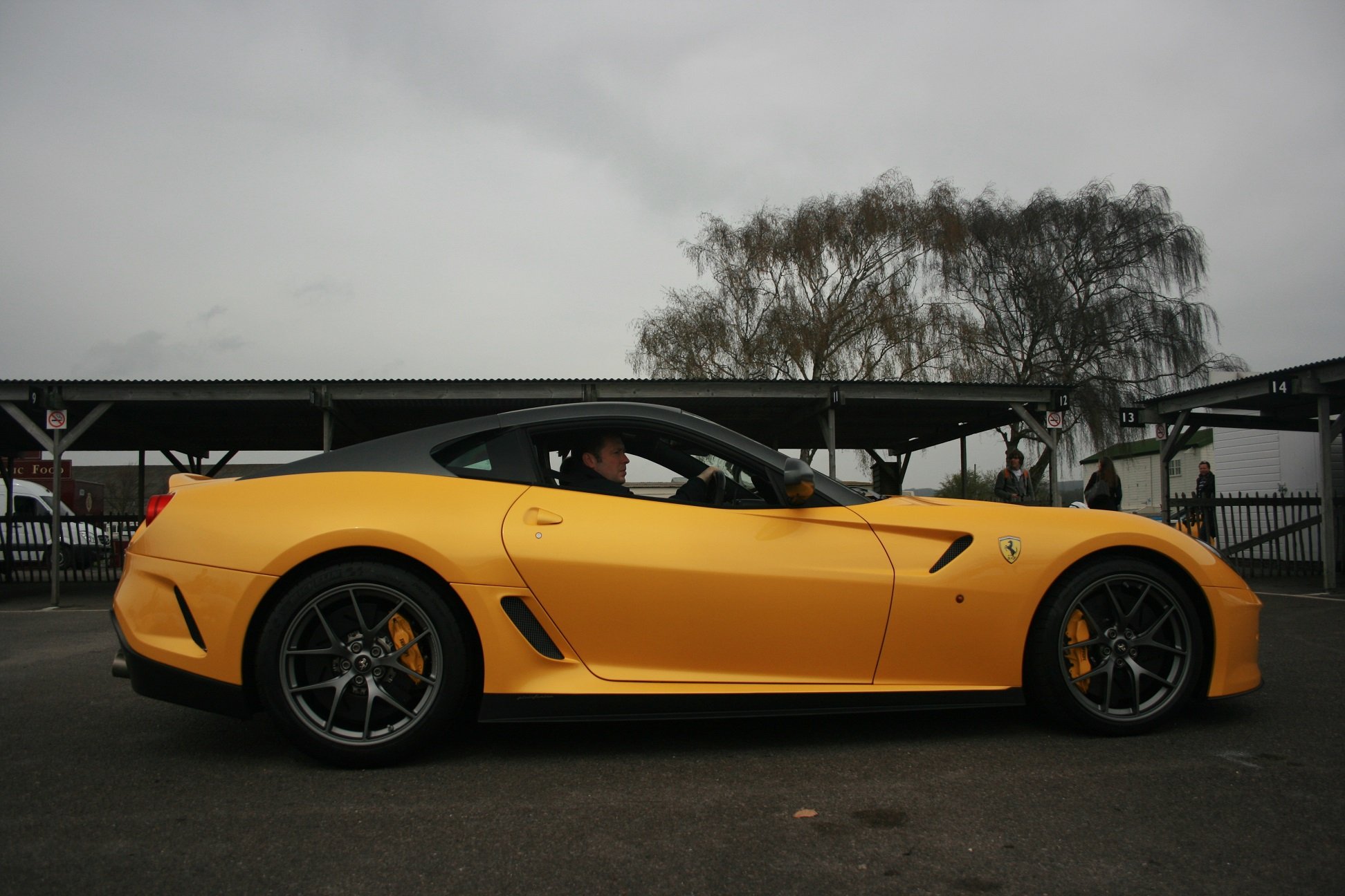 ferrari, 599, Gto, Yellow, Supercar Wallpaper