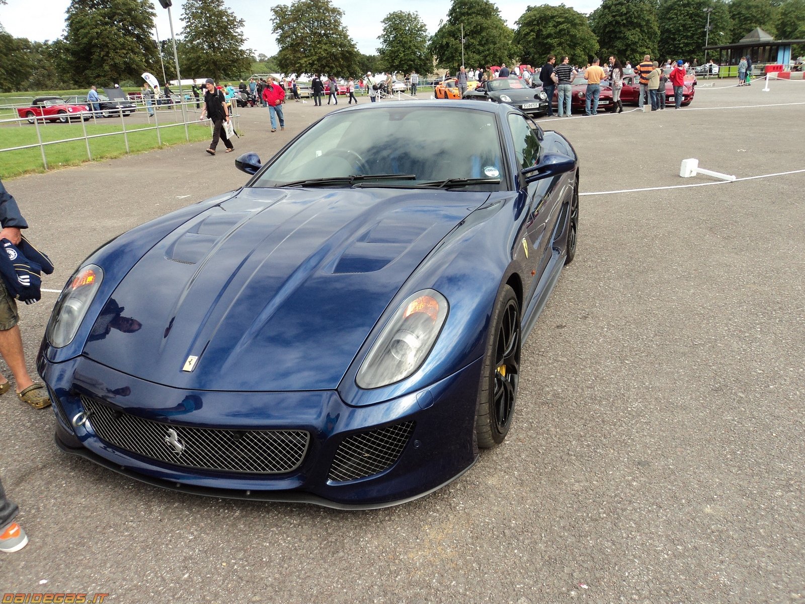 599, Ferrari, Gto, Supercar, Blue Wallpaper