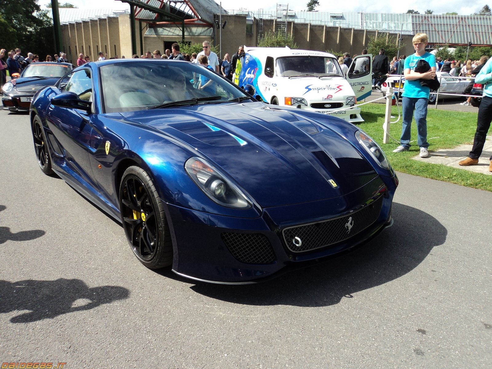 599, Ferrari, Gto, Supercar, Blue Wallpaper