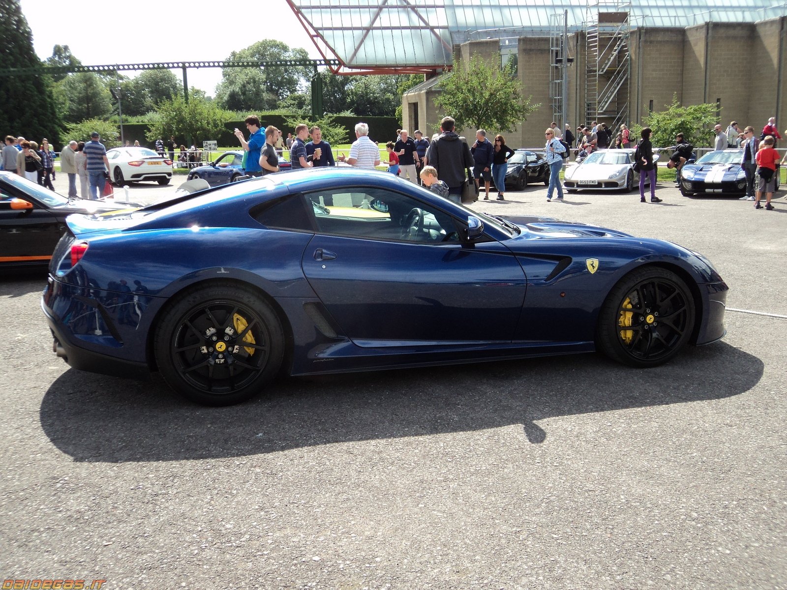 599, Ferrari, Gto, Supercar, Blue Wallpaper