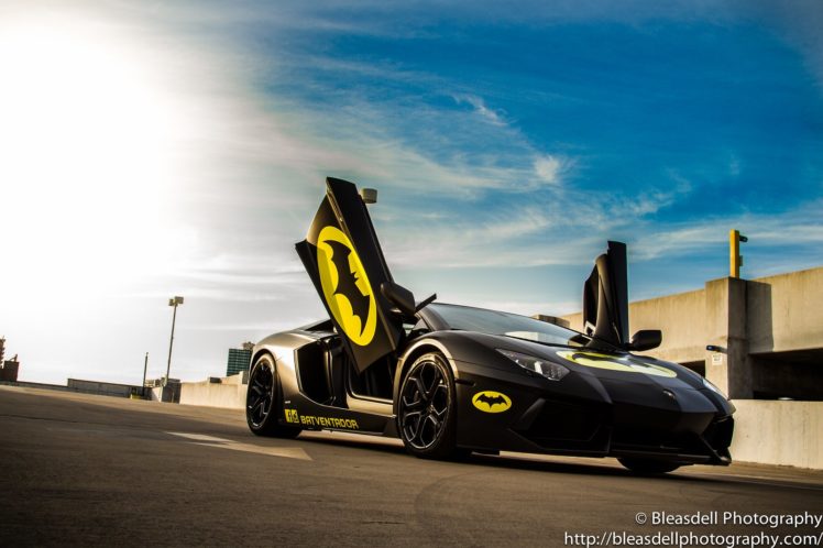 aventador, Lamborghini, Lp700, Supercars, Tuning, Wrapping, Batman, HD Wallpaper Desktop Background