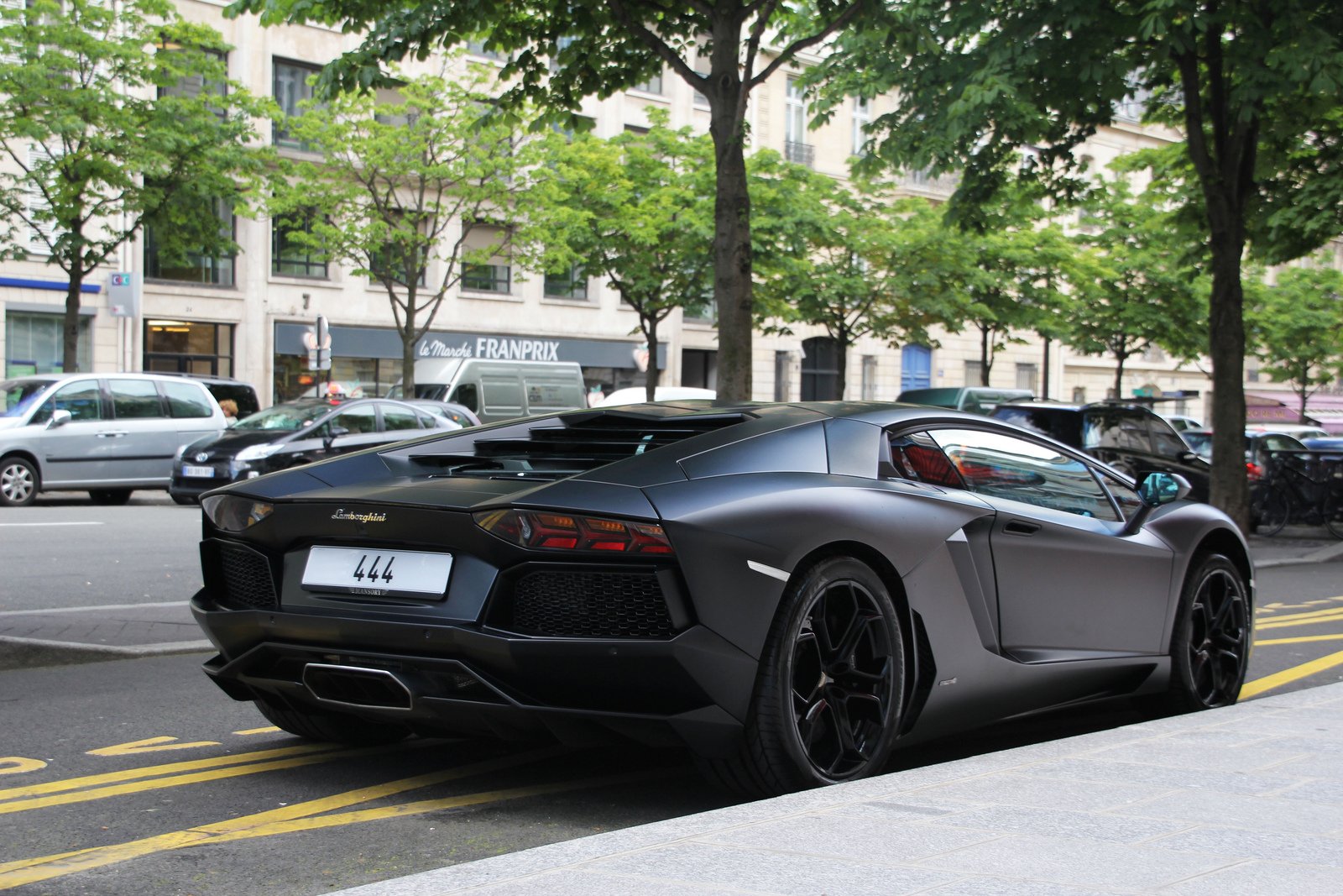 aventador, Black, Matt, Lamborghini, Lp700, Supercars, Tuning, Wrapping Wallpaper