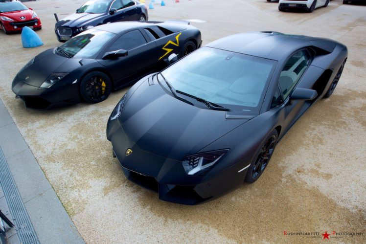 aventador, Black, Matt, Lamborghini, Lp700, Supercars, Tuning, Wrapping HD Wallpaper Desktop Background