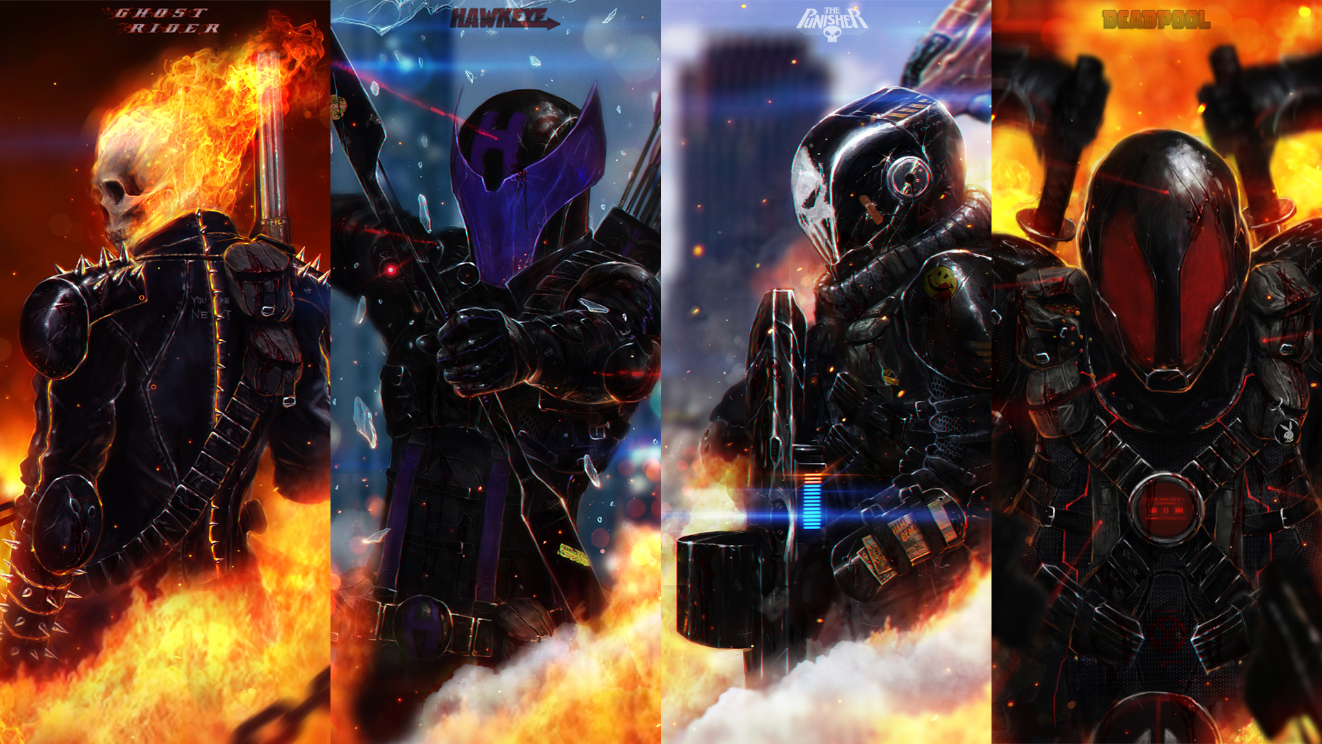 deadpool, Wade, Winston, Wilson, Anti hero, Marvel, Comics, Mercenary Wallpaper