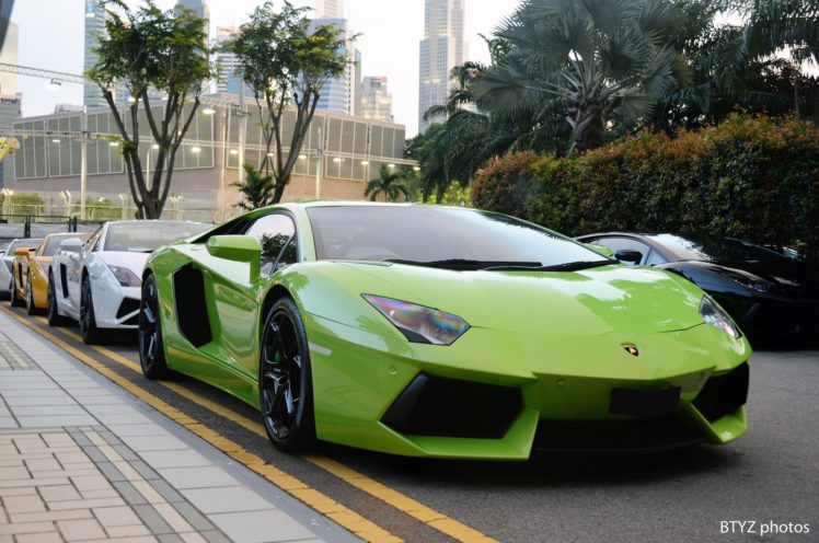 aventador, Green, Lamborghini, Lp700, Supercars, Italian, Cars HD Wallpaper Desktop Background