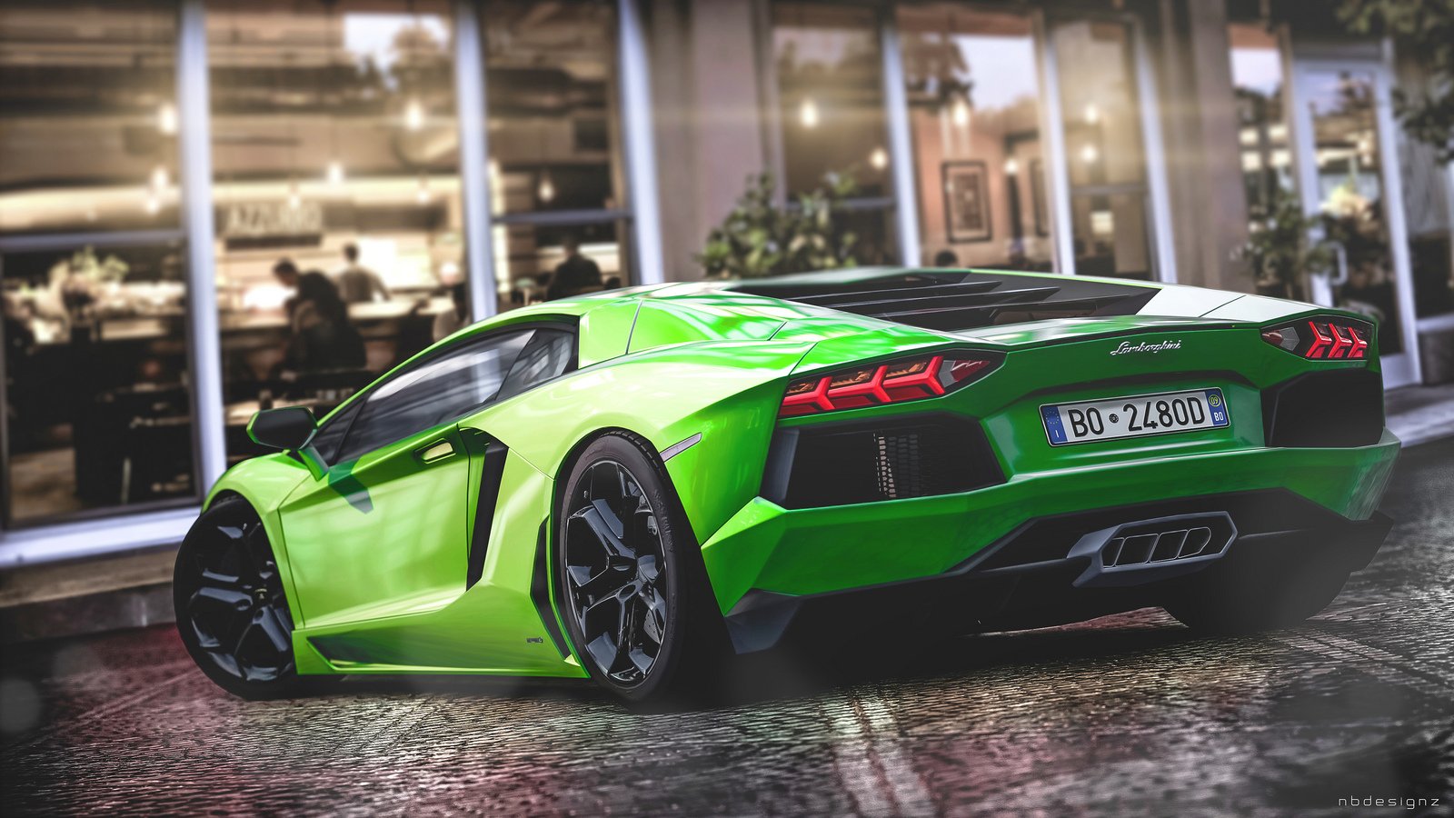 aventador, Green, Lamborghini, Lp700, Supercars, Italian, Cars Wallpaper