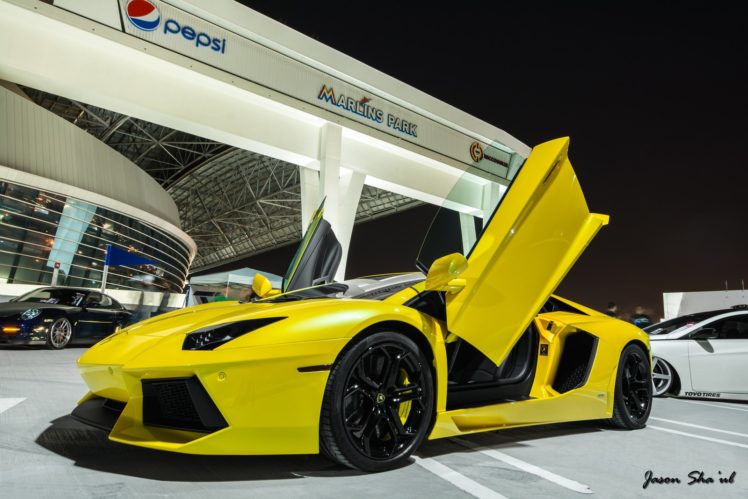 aventador, Cars, Yellow, Jaune, Italian, Lamborghini, Lp700, Supercars HD Wallpaper Desktop Background