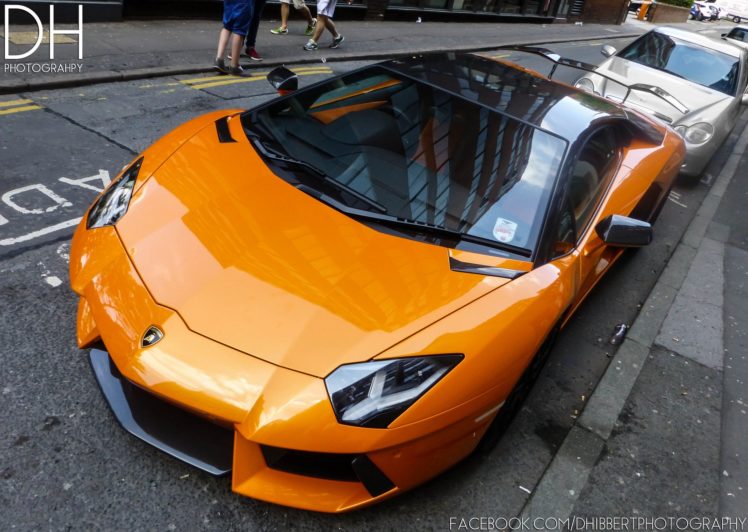 aventador, Cars, Italian, Orange, Lamborghini, Lp700, Supercars HD Wallpaper Desktop Background