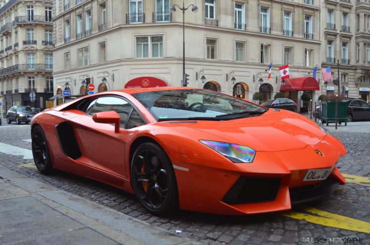 aventador, Cars, Italian, Orange, Lamborghini, Lp700, Supercars HD Wallpaper Desktop Background