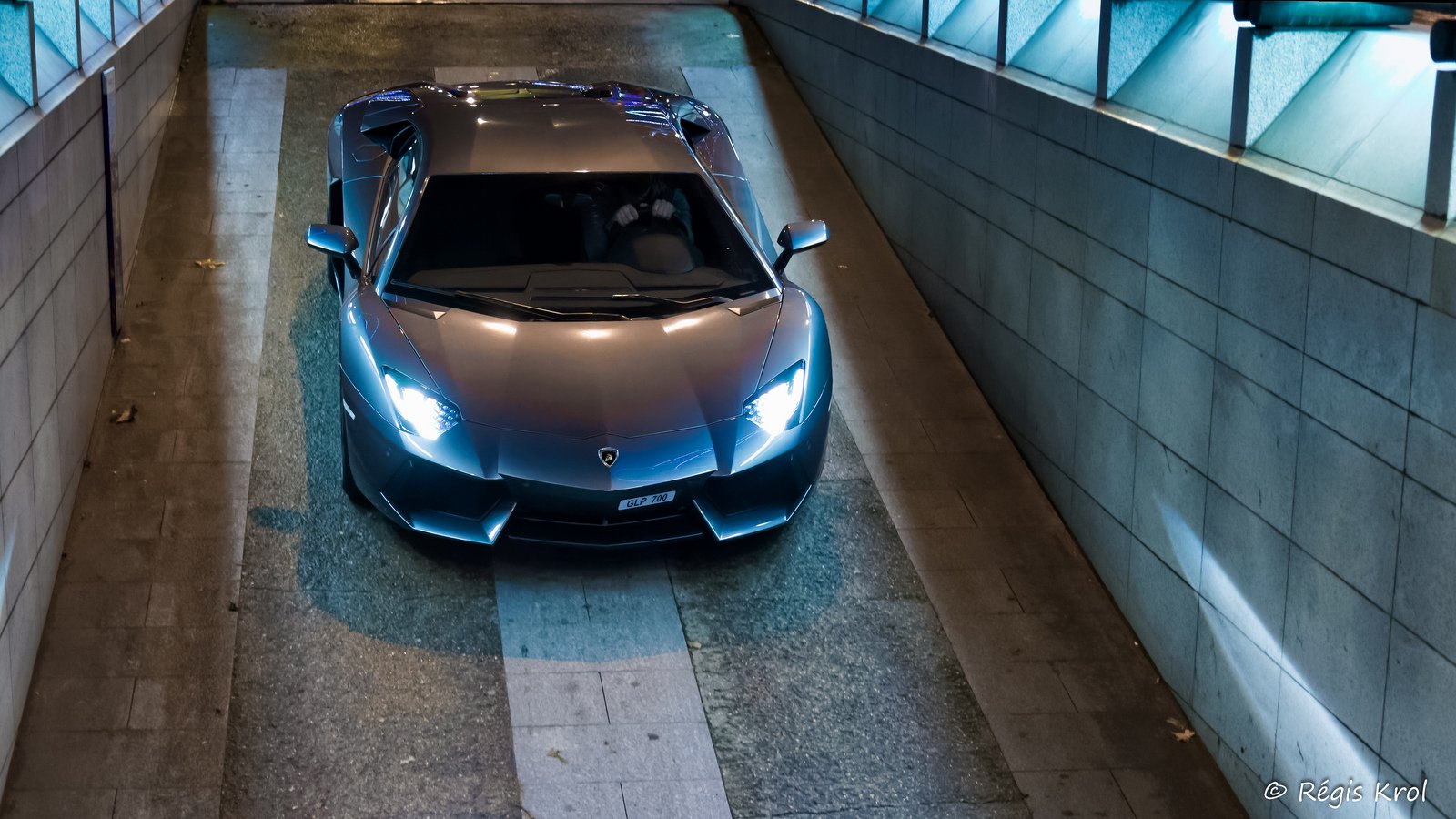 aventador, Bleue, Grise, Grey, Cars, Italian, Lamborghini, Lp700, Supercars Wallpaper