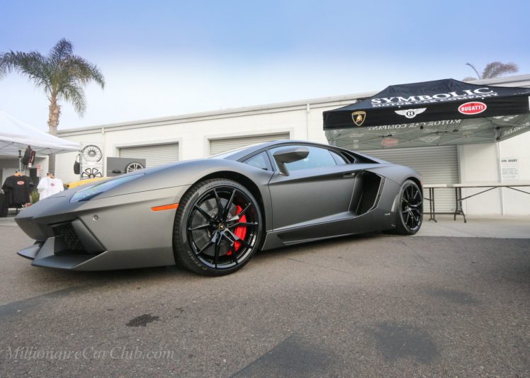 aventador, Bleue, Grise, Grey, Cars, Italian, Lamborghini, Lp700, Supercars HD Wallpaper Desktop Background
