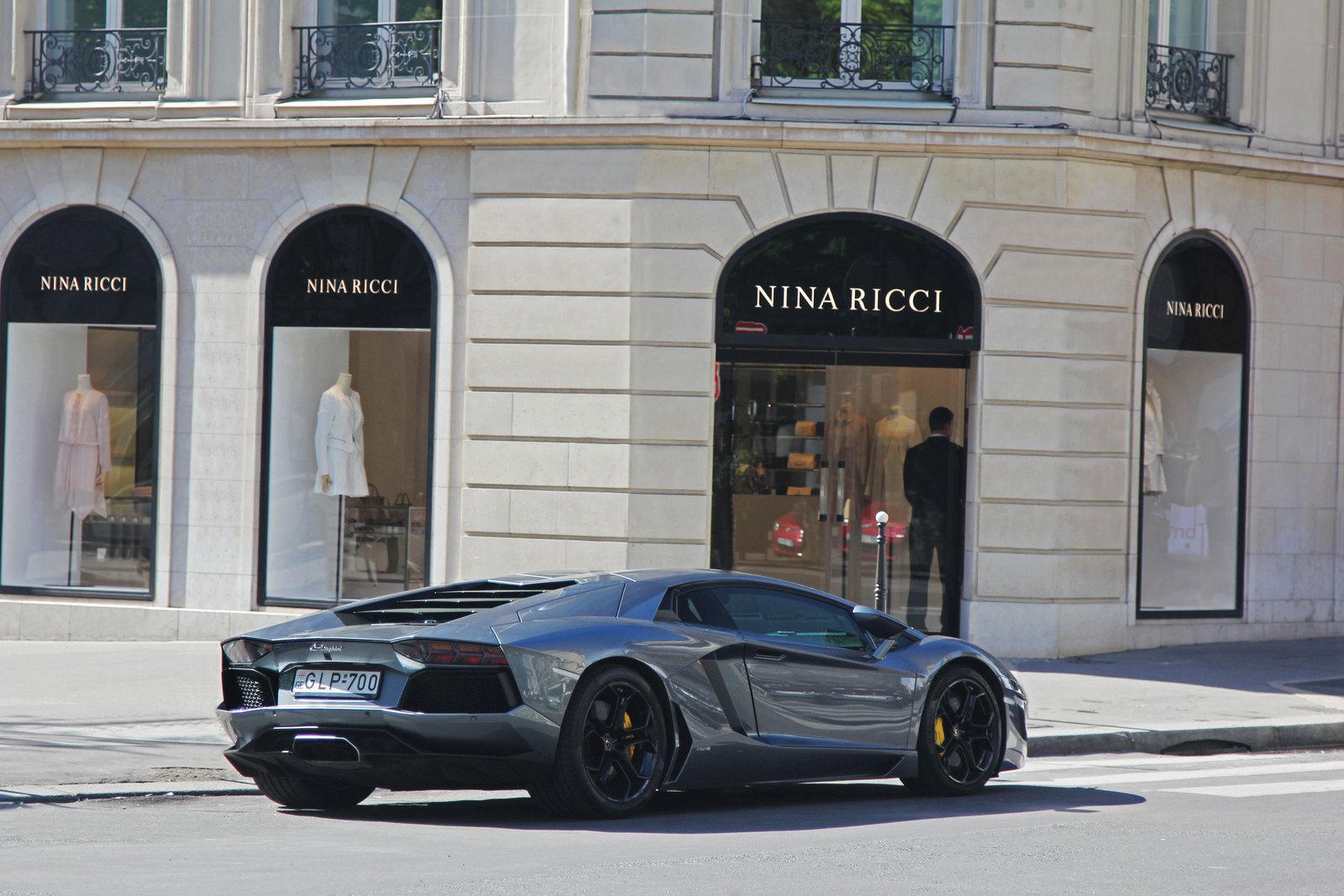 aventador, Bleue, Grise, Grey, Cars, Italian, Lamborghini, Lp700, Supercars Wallpaper